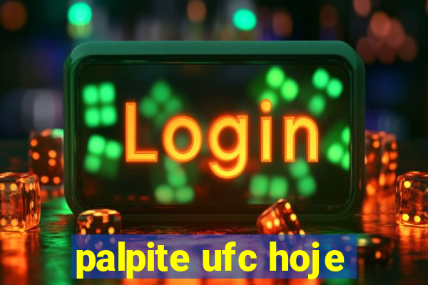 palpite ufc hoje